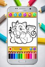 Cat Coloring Pages截图3