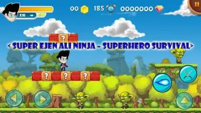 Super Ejen Ali Ninja – superhero Survival截图4