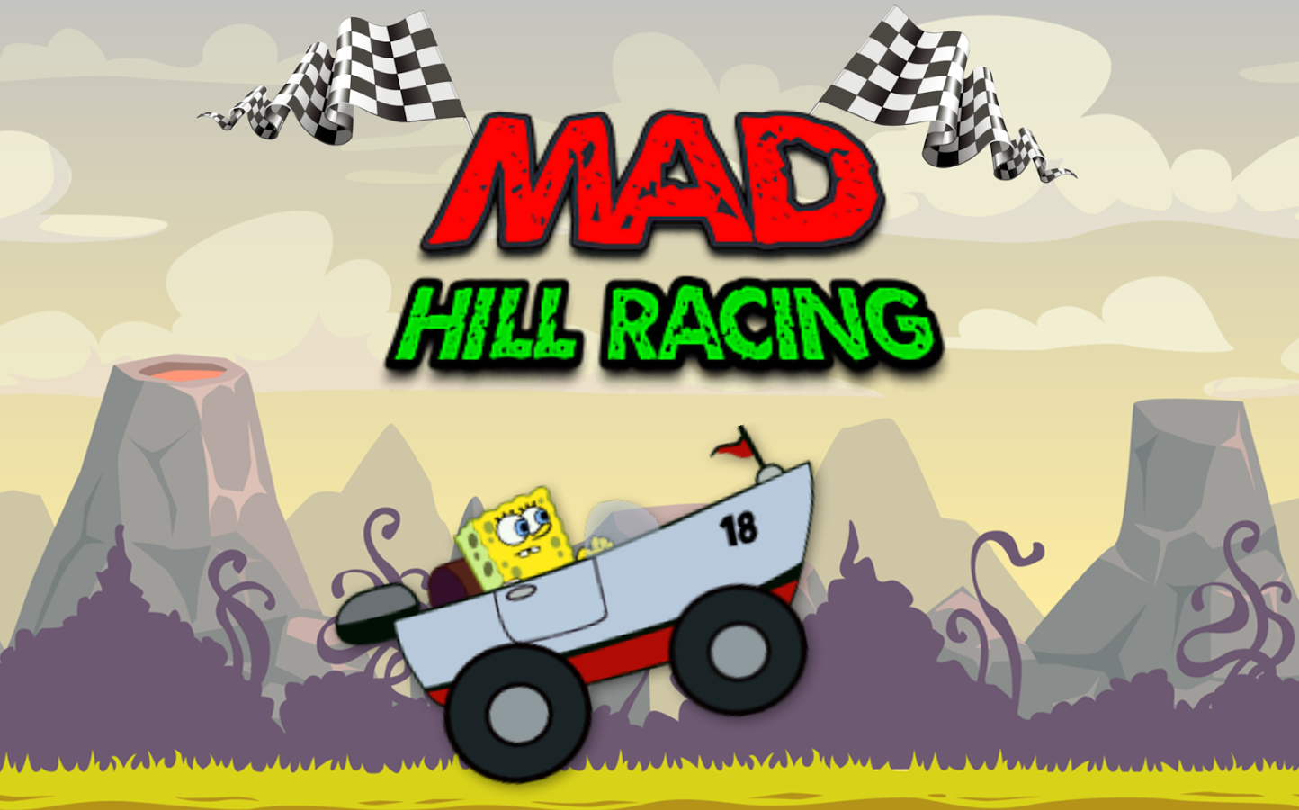 Sponge Hill Car Racing截图4