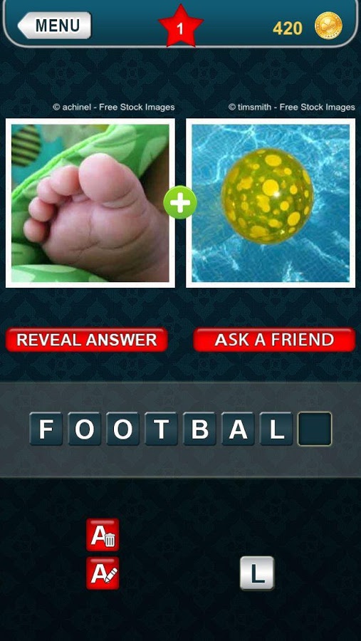 2 Pics 1 Word - phrase guess截图1