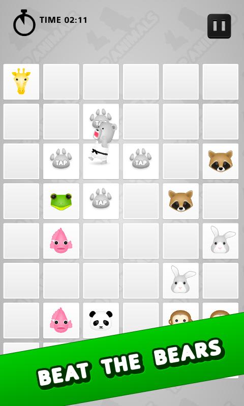 Tap Animals 記憶對對碰 Free截图4