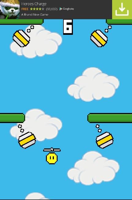 Take Copter Bamboo Copter Game截图3