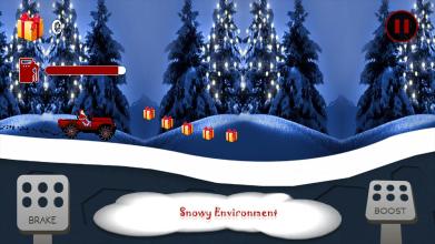 Christmas Santa Claus Hill Sleigh Snow Ride 3D截图1