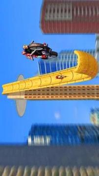 Super Hero Bike Mega Ramp Impossible Stunts Racing截图