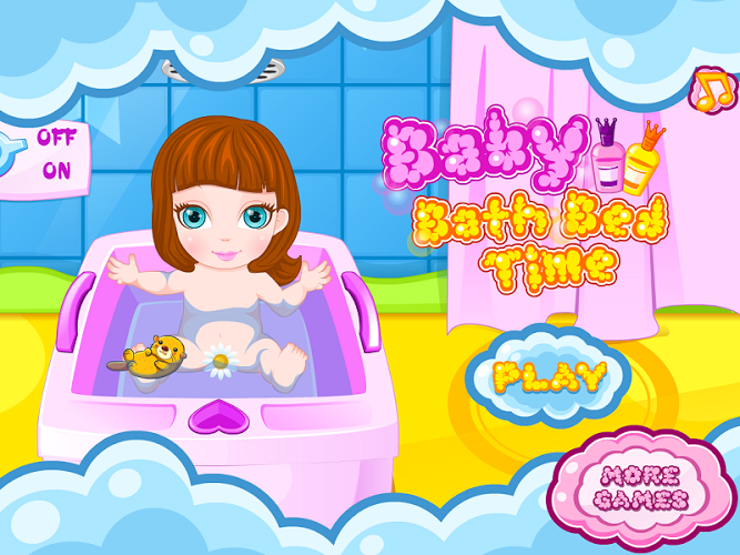 洗澡的时候宝宝游戏截图1