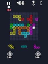 Neon Block Puzzle : Square & Hexagon Brain Test截图5