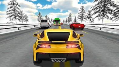 Highway City Traffic Racing Game截图5