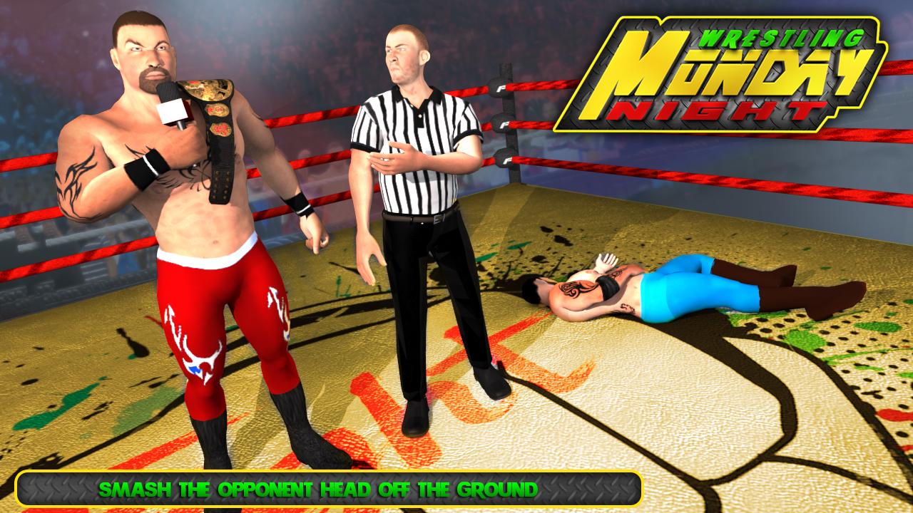 WRESTLING MONDAY NIGHT - WRESTLING GAMES截图4