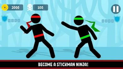 Ninja Sticky Man Archery Legend War截图4