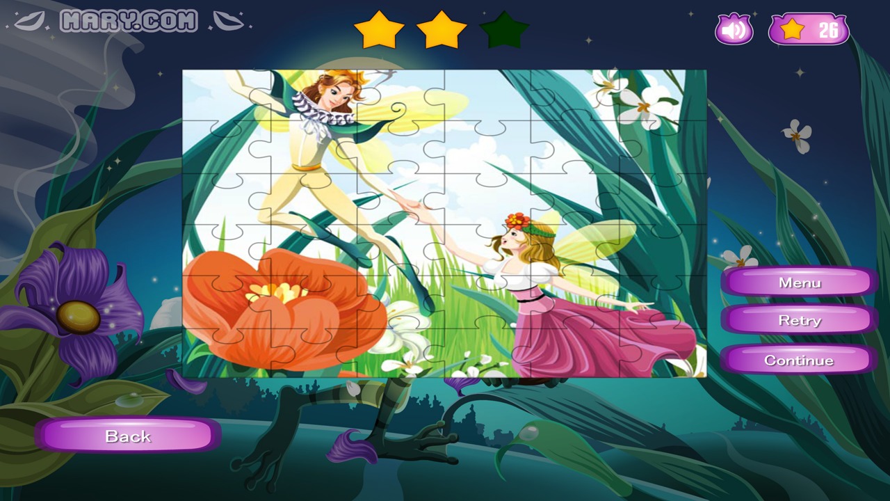 Thumbelina puzzle – 益智游戏截图1