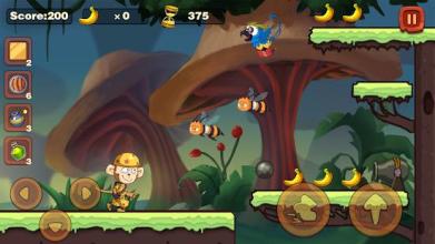 Monkey Adventure Run - Jungle Story - Banana World截图3