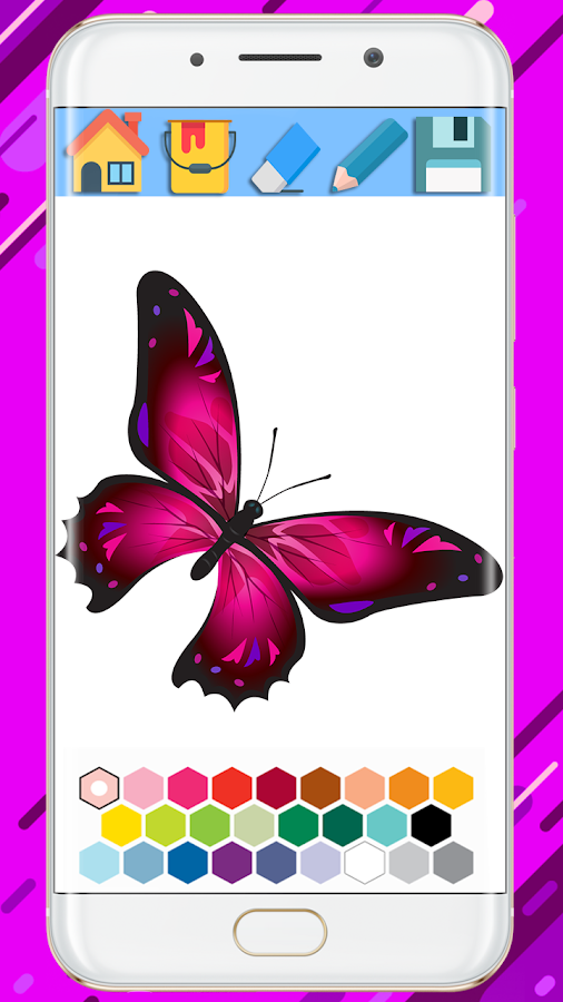 Butterfly Coloring Book - Coloring Butterfly 2018截图3