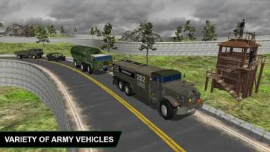 Off Road Army Truck Driving Game截图2