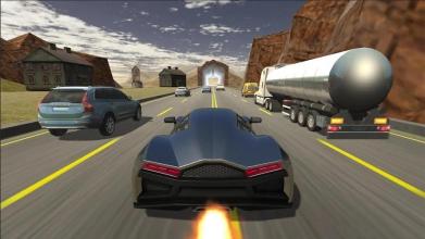 Racing For Car 3D - High Traffic Speed Race截图2