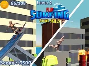 Flip Stunt Simulator 2018 - Surfing Games on Water截图4