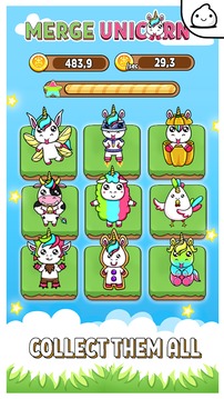 Merge Unicorn - Cute Idle & Clicker Game截图