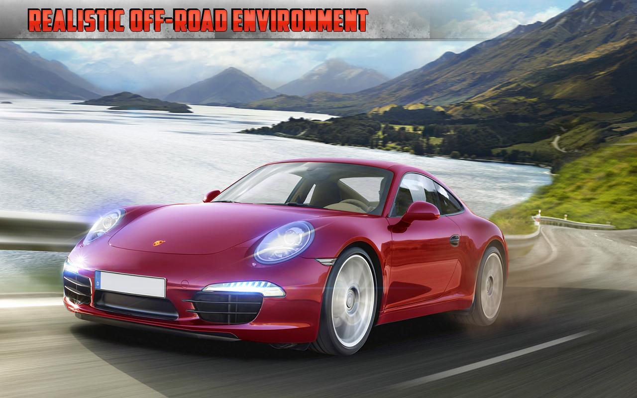 Offroad Hill Climb Car Drive: Convertible Carrera截图3