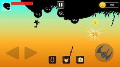 Stickman swing : Rope Swing - Game offline截图3