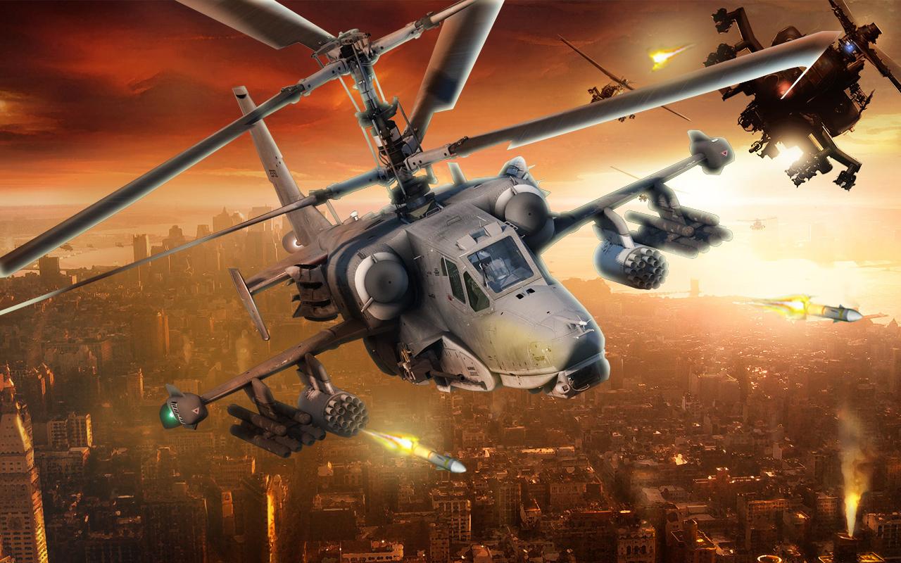 Army Gunship Helicopter Games Simulator Battle War截图3