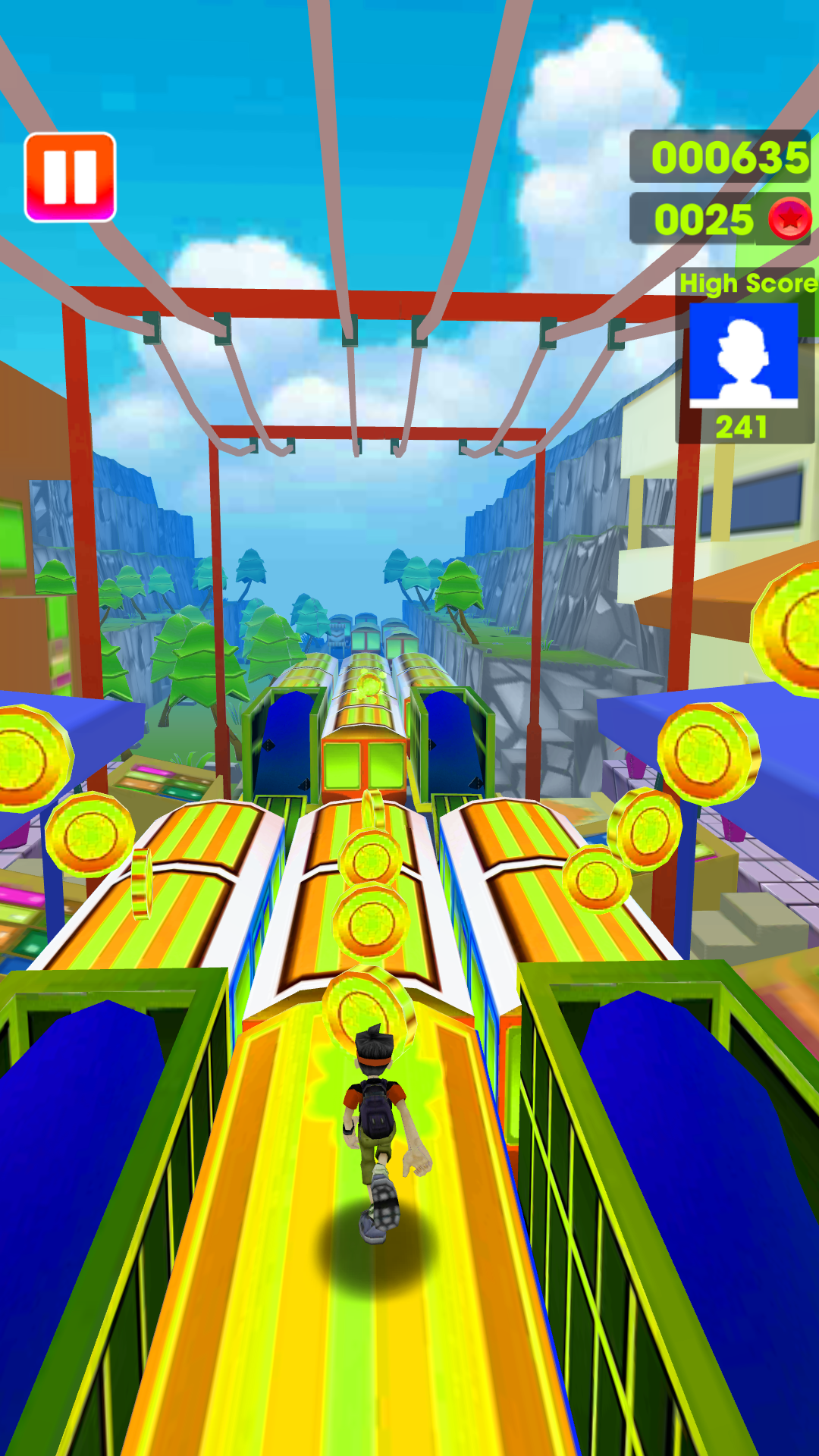 Train Surf: Bus Rush Run截图3