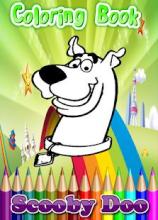 Coloring Book For Scooby And Dog Pages截图1