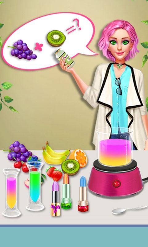 Fruity Lipstick Maker Salon截图5