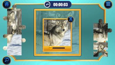 Wolf Jigsaw Puzzles Games截图3