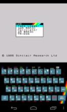 USP - ZX Spectrum Emulator截图