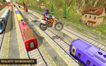 Stunts Bike Drive Train Simulator 18 - Tricky Bike截图4