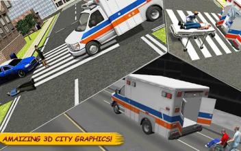 Ambulance Driver Rescue - Ambulance Games截图1