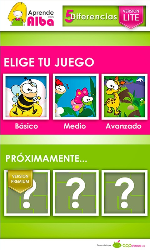 Juego Educativo: 5 Diferencias截图2