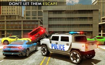 Elevated Police Car Driving Games: Smash Bandit截图5