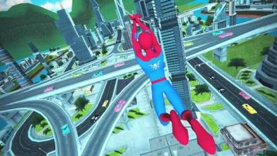 Rope Hero City Rescue Spider Adventure截图2