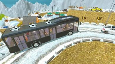 Modern Mountain Uphill Coach Bus Driver Simulator截图2