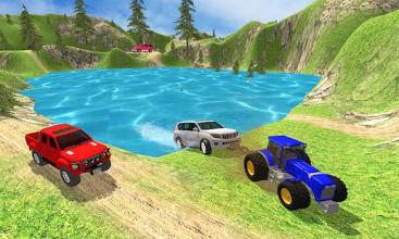 Tractor Towing Car Simulator Games截图4