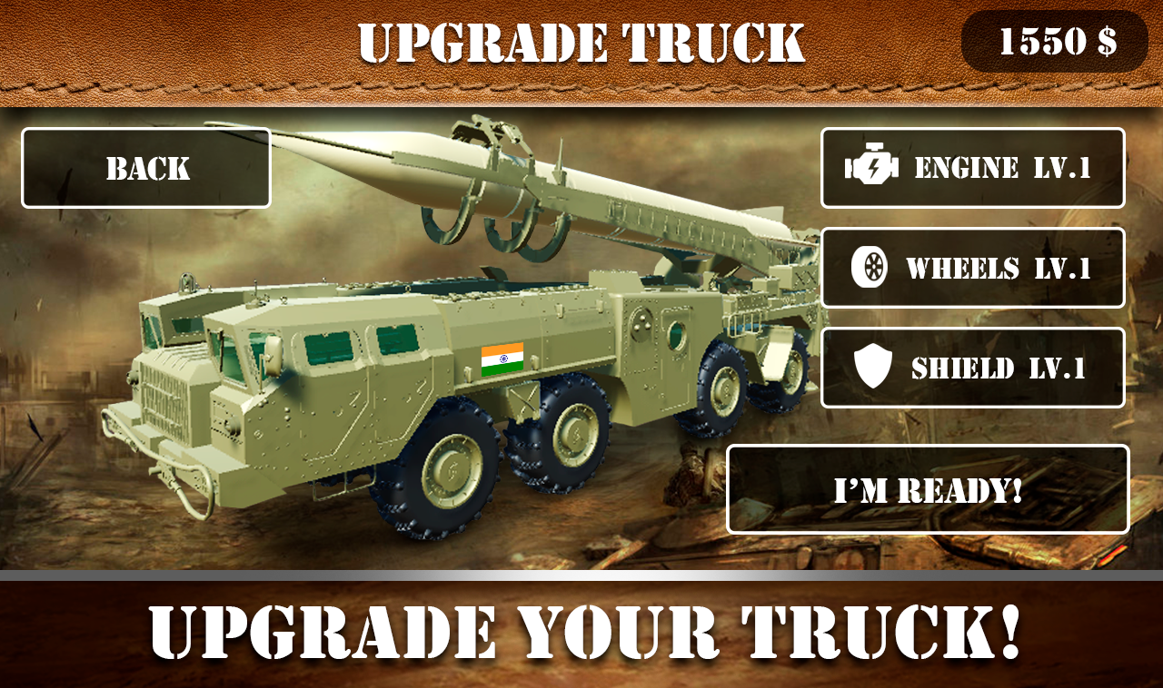 Missile Attack Army Truck 2018 Free截图5