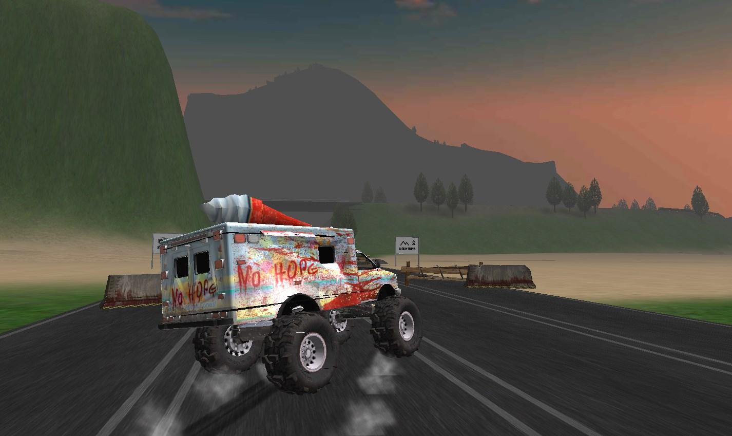 Truck Driving Zombie Road Kill截图4