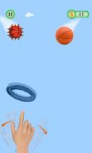 Reverse Ball Basket - Basketball Fire Goal Hero截图1