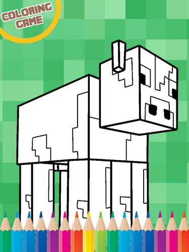 PE Coloring for minecrafts fan截图1