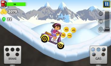 Little Dora Scooter Climbing - dora games for kids截图1