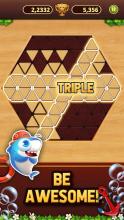 Trigon Wood: Triangle Block Puzzle截图1