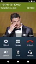 Ronaldo Fake Call截图1