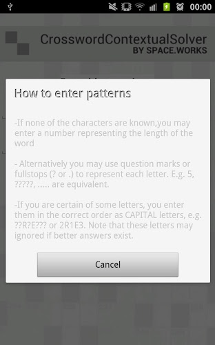 Crossword Contextual Solver截图3