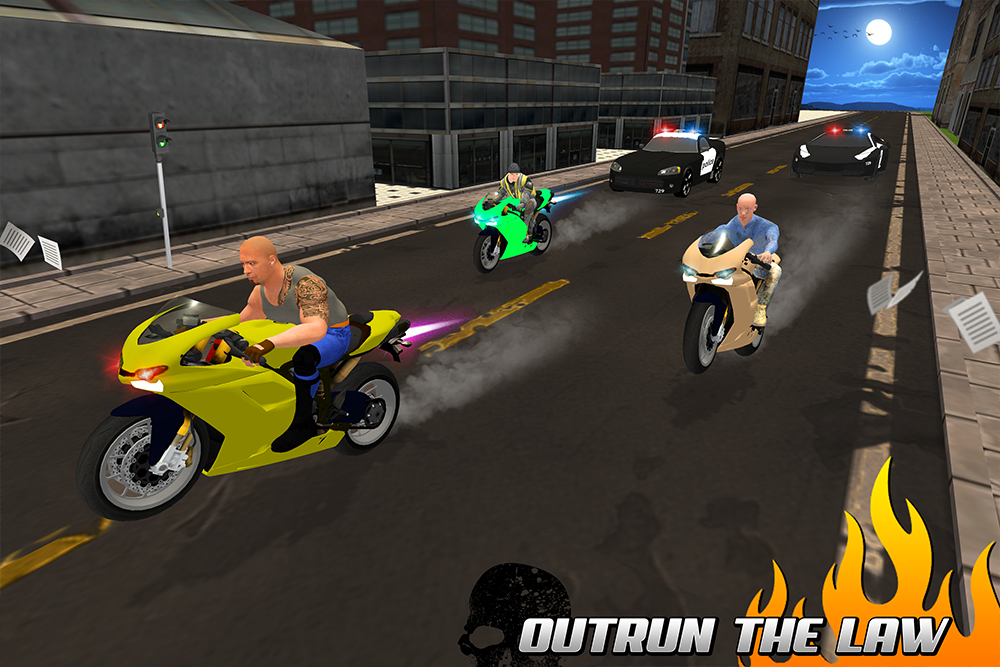 Gangster Bike Racing: Moto Fever截图4