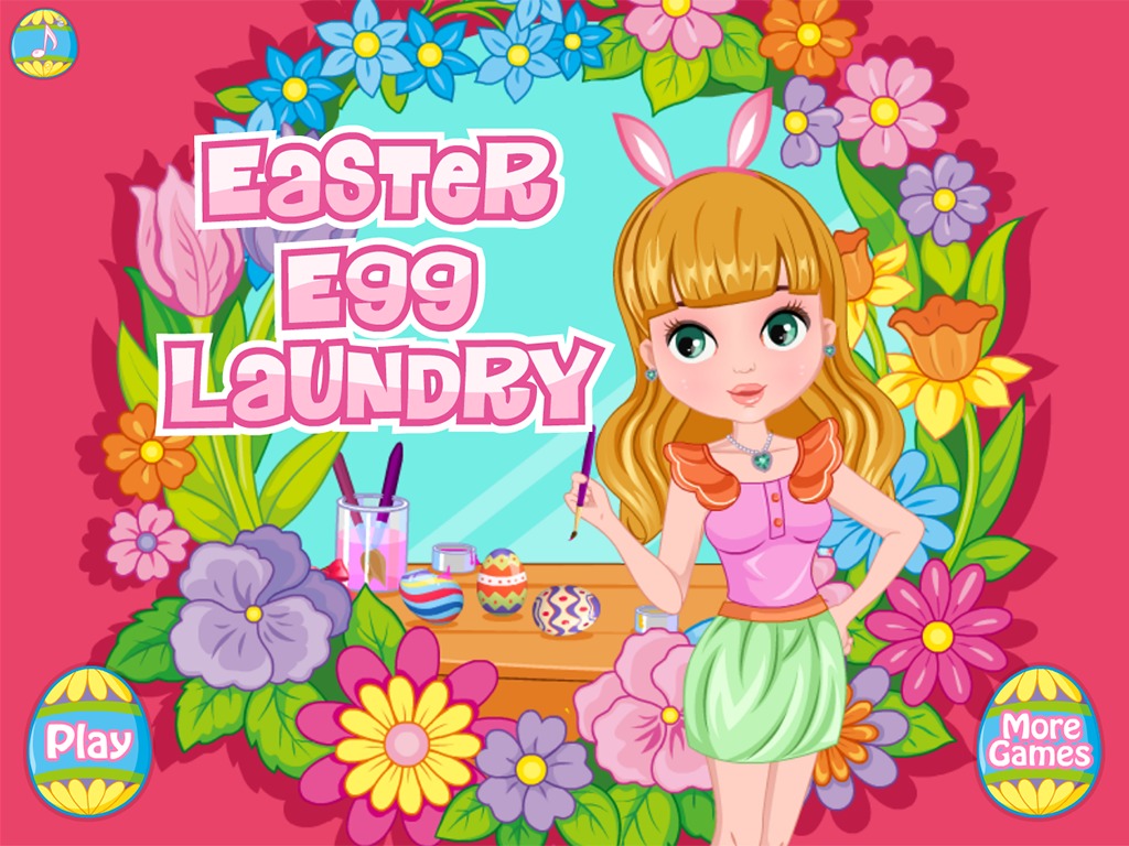 Baby Easter Egg Laundry截图1