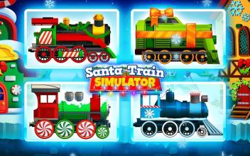 Christmas Games: Santa Train Simulator截图1