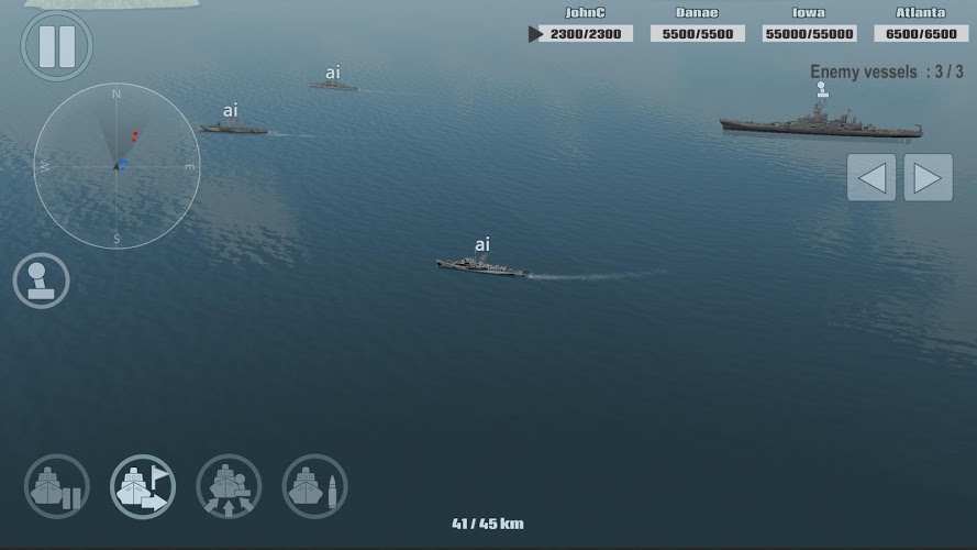 Warship War(军舰战争 - 海军舰队战斗)截图1