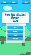 Game Kids : Seasons Memory Game截图4