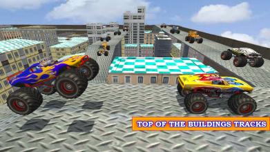 Real Monster Truck Stunt Racing Driving截图3