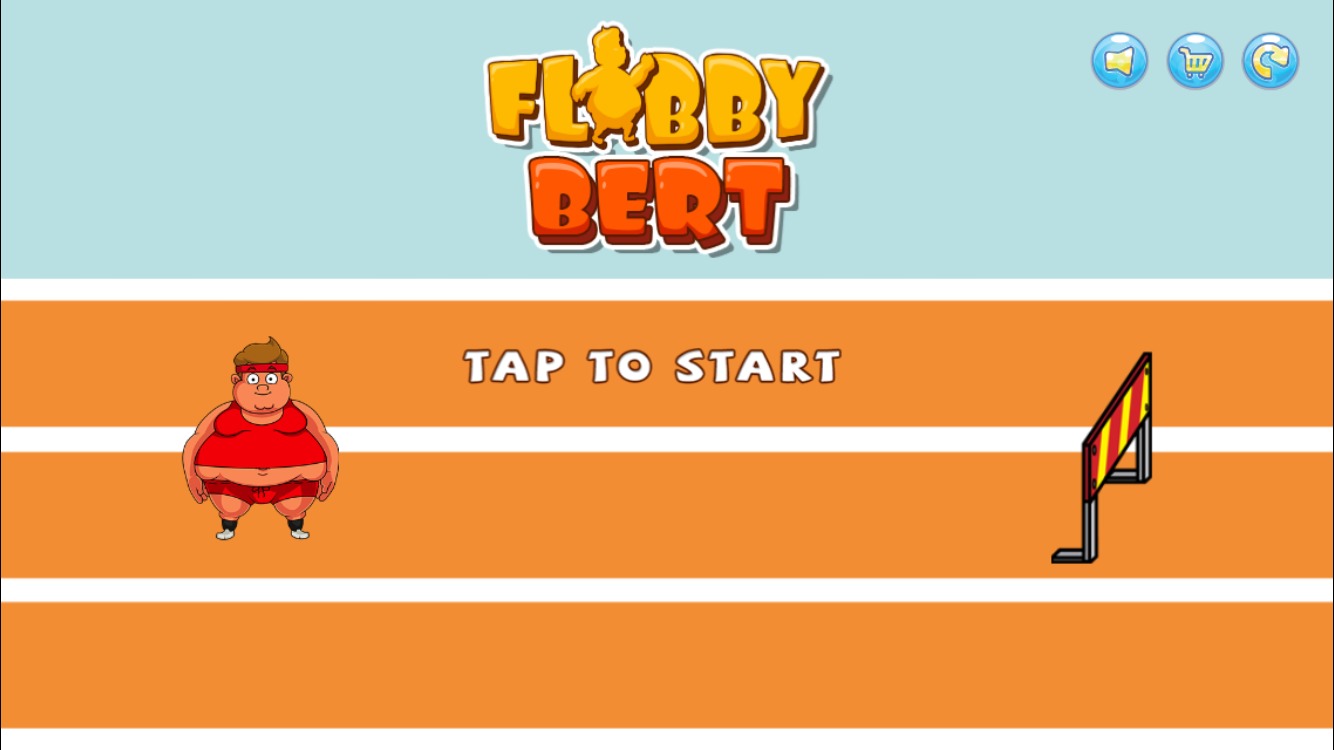 Flabby Bert: Fat Guy Hurdles 2截图1